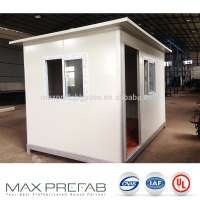 GH233424 small office security booth prefabricated guard house