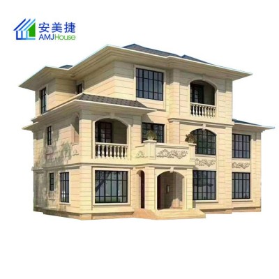 Light Steel Villas Aluminum Alloy Houses Steel Structure Factory Buildings Yacht Docks Wooden Houses Fabricated Housing